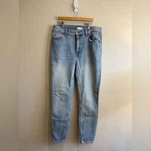 H&M Light Blue Skinny Jeans - Faded Wash